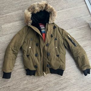 DSQUARED MILITARY GREEN JACKET